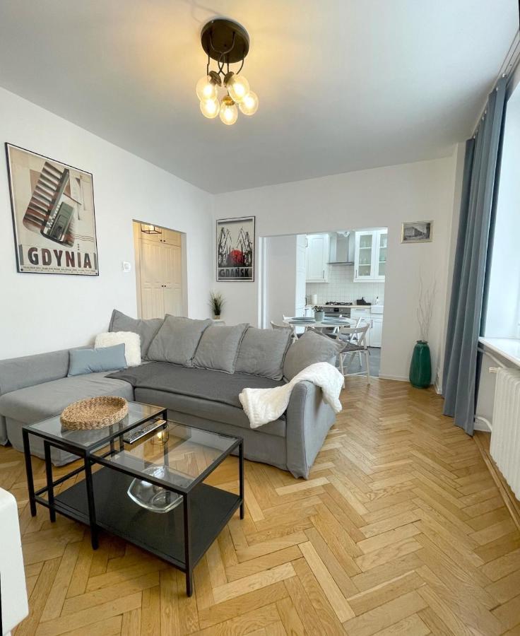 08 Gdynia Centrum - Apartament Mieszkanie Dla 6 Os Esterno foto